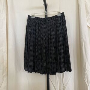 Black Polka Dot Skirt